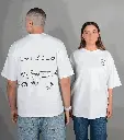 FEKRY'S unisex "الصمت لغت العظماء" short sleeve oversized t-shirt