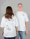 FEKRY'S unisex "بدلع نفسي" short sleeve oversized t-shirt